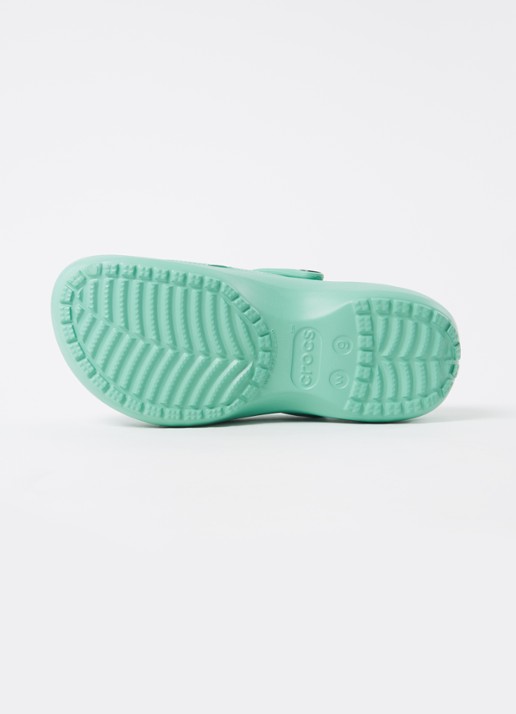 Crocs Classic Platform instapper - detail 5 mint