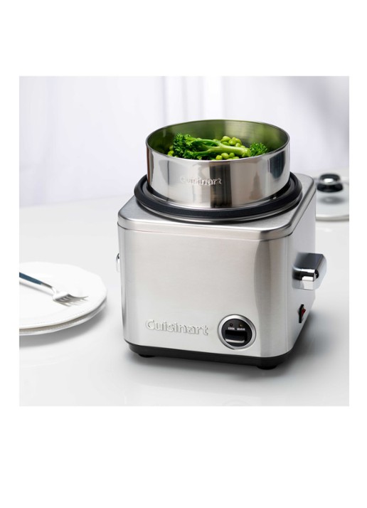 Cuisinart Rijst- en granenkoker 0,8 liter CRC400E - detail zilver