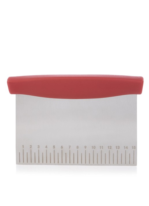 Cuisipro Deegsnijder 17 cm - detail 2 steenrood