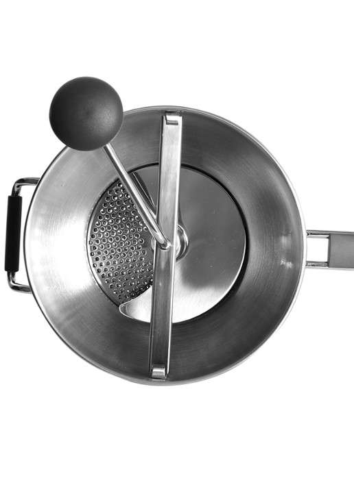 Cuisipro Deluxe passeerzeef 4-delig - detail zilver