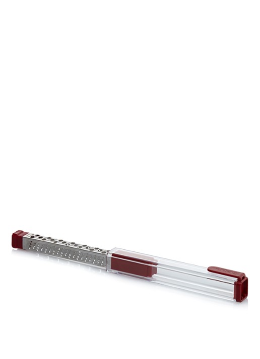 Cuisipro Handrasp met 3 zijden 16,5 cm - voorkant steenrood