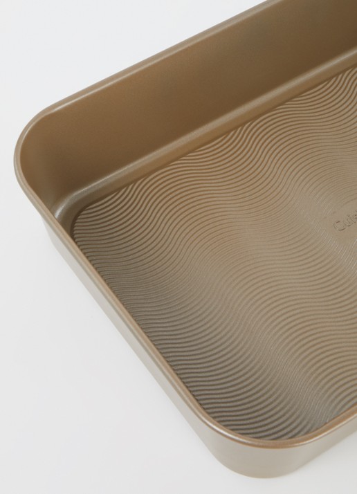 Cuisipro Ovenschaal 40 cm  - voorkant 2 goud