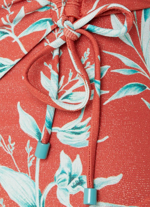 Cyell Badpak met uitneembare vulling en lurex - detail 3 roestbruin