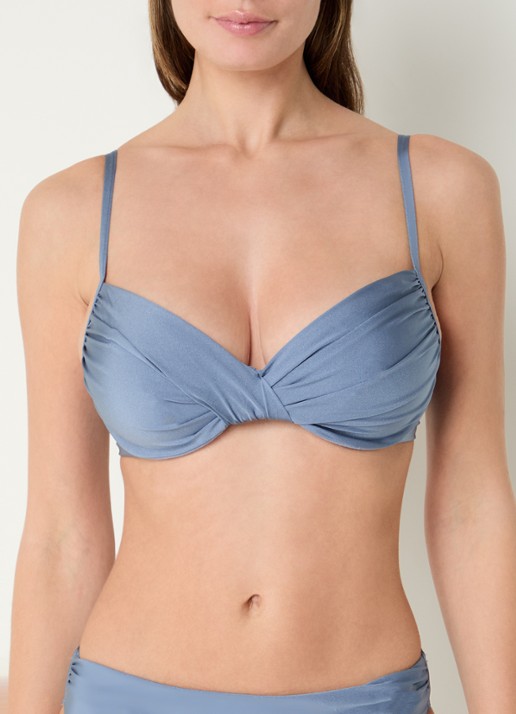 Cyell Beugel bikinitop met metallic finish