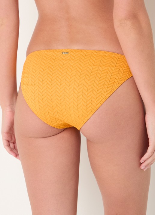 Cyell Bikinislip met gespdetail - achterkant 3 geel