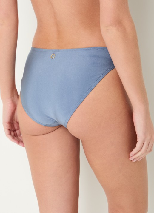 Cyell Infinity bikinislip met metallic finish - achterkant 3 blauwgrijs