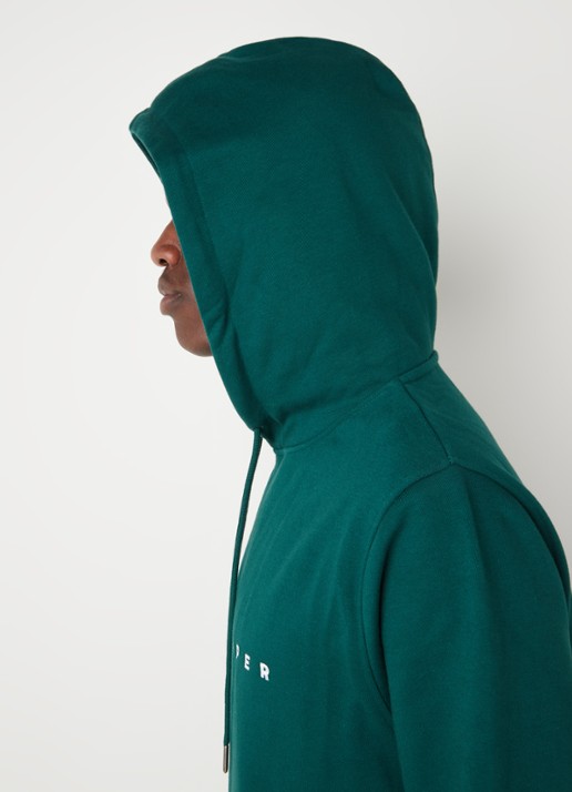Daily Paper Alias hoodie met logoborduring - detail 2 groen