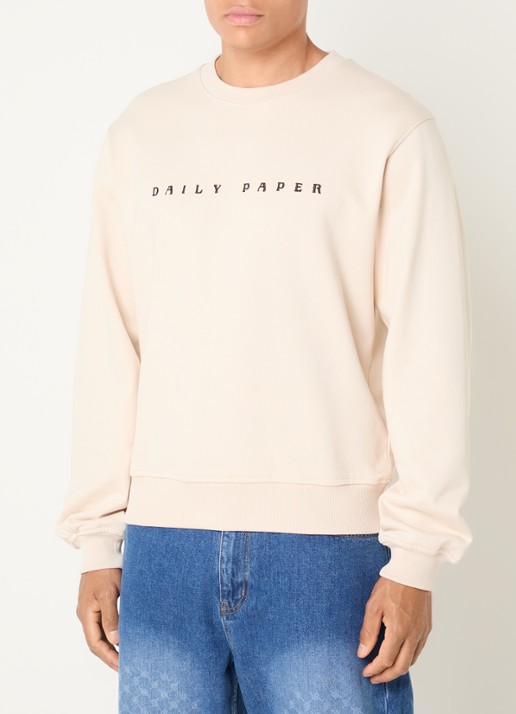 Daily Paper Alias sweater met logoborduring