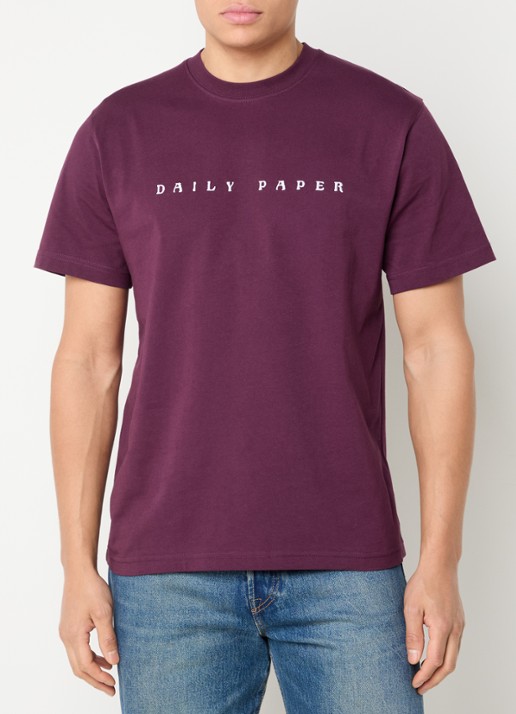 Daily Paper Alias T-shirt met logo- en backprint