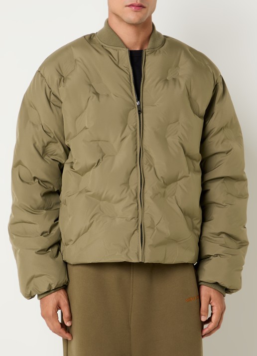 Daily Paper Ayan puffer jack met donsvulling en steekzakken