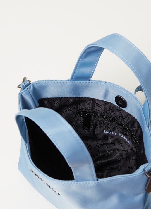 Daily Paper Etiny handtas met afneembare schouderriem - detail blauw