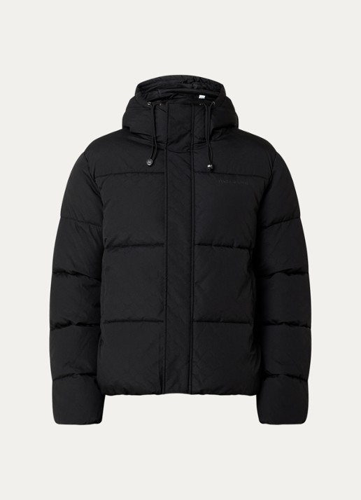 Daily Paper Monogram puffer jack met steekzakken