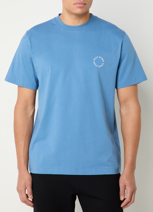 Daily Paper Orbit T-shirt met logo- en backprint