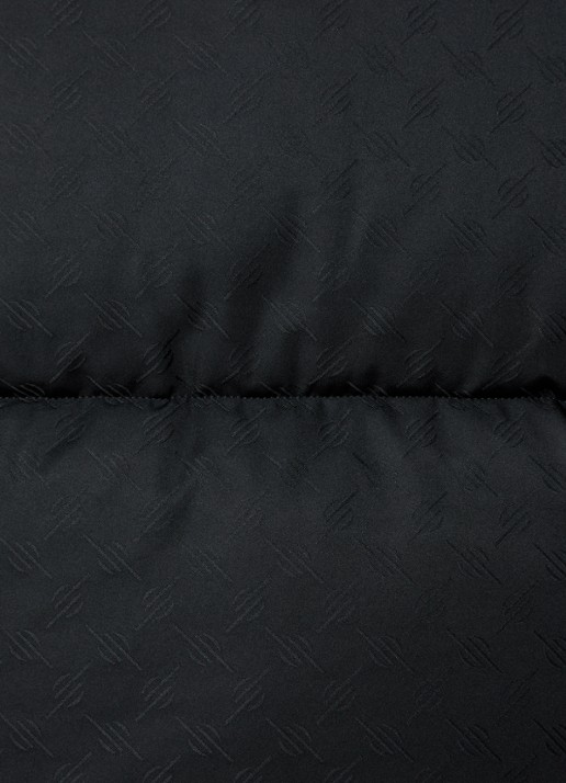 Daily Paper Puffer jack met capuchon - detail 5 zwart