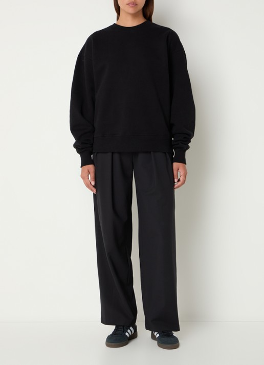 Daily Paper Ragla sweater met backprint - voorkant 2 zwart