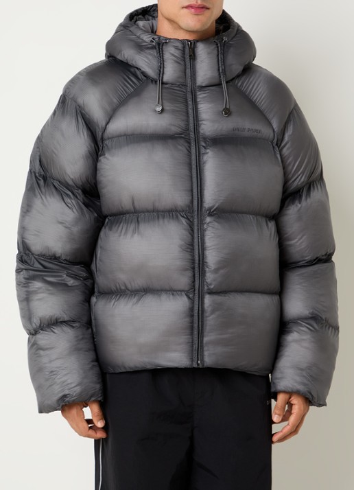 Daily Paper Raglan puffer jack met steekzakken