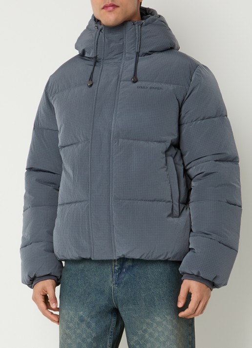 Daily Paper Ripstop puffer jack met logo