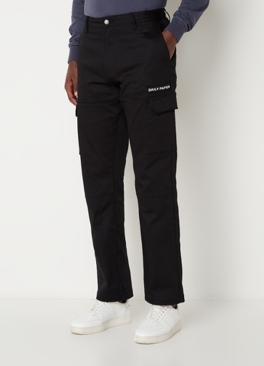 Daily Paper Straight fit cargobroek met logo