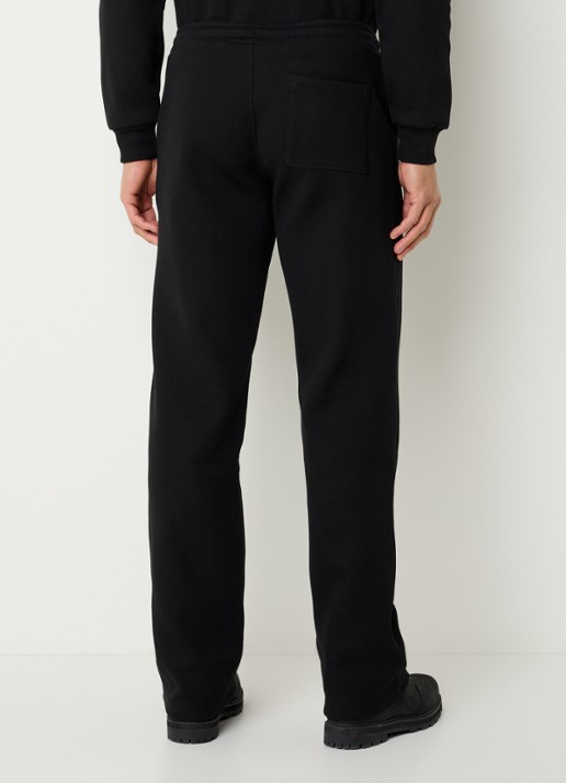 Daily Paper Straight fit joggingbroek met steekzakken - achterkant zwart
