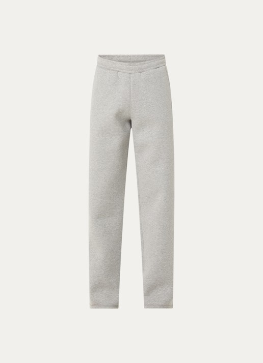 Daily Paper Straight fit joggingbroek met steekzakken - voorkant grijsmele