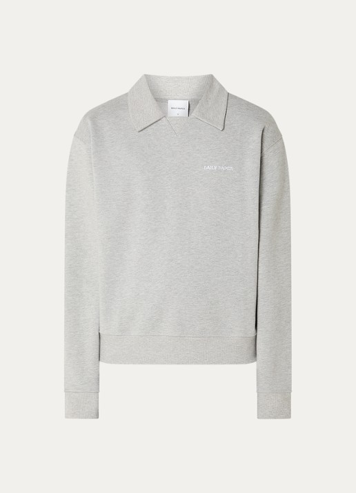 Daily Paper Sweater met logo en kraag