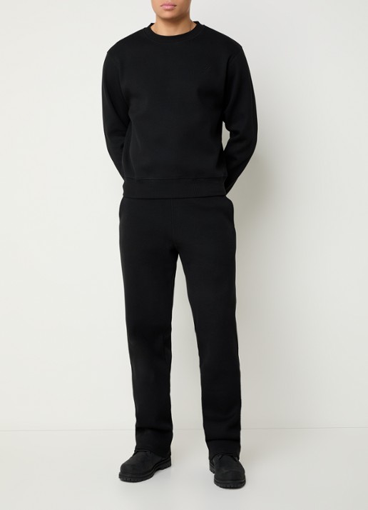 Daily Paper Sweater met logoborduring - voorkant 2 zwart