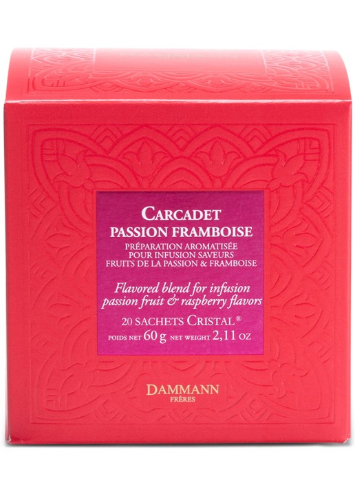 DAMMANN Frères Carcadet Passion Framboise theezakjes 20 stuks