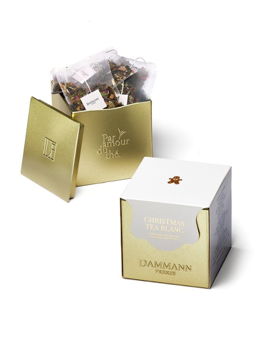 DAMMANN Frères Christmas Tea Blanc Collector's theezakjes in giftbox 20 stuks