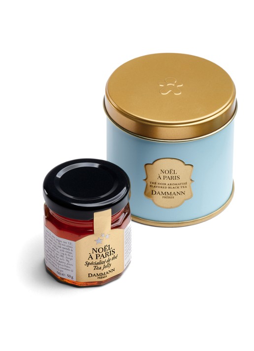 DAMMANN Frères Flocons de Neige losse thee met jelly in giftbox