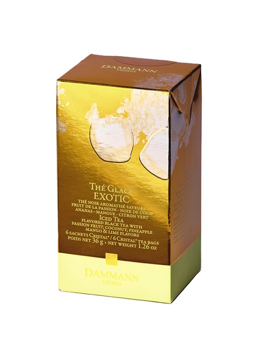 DAMMANN Frères Ice Tea Noir Exotic theezakjes 6 x 30 gram - detail undefined