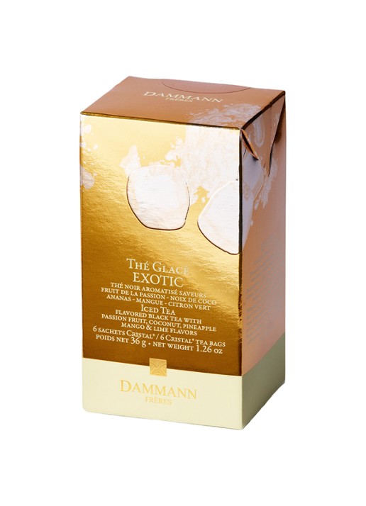 DAMMANN Frères Ice Tea Noir Exotic theezakjes 6 x 30 gram