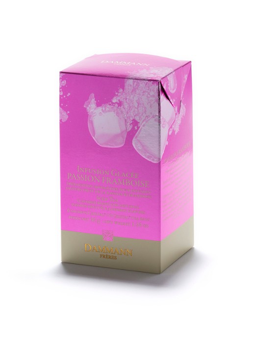 DAMMANN Frères Ice Tea Passievrucht Framboos theezakjes 6 x 30 gram