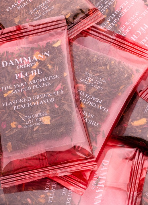 DAMMANN Frères Ice Tea Peche theezakjes 6 x 30 gram - voorkant 4 undefined