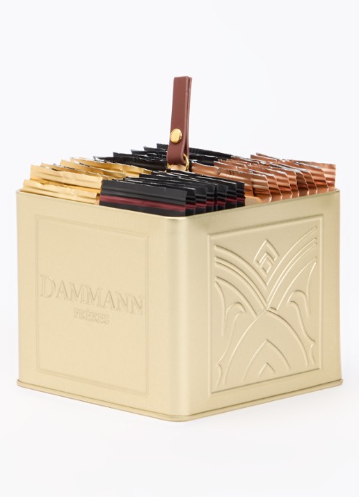 DAMMANN Frères Infiniment theezakjes in geschenkblik 32 stuks - voorkant 2 undefined