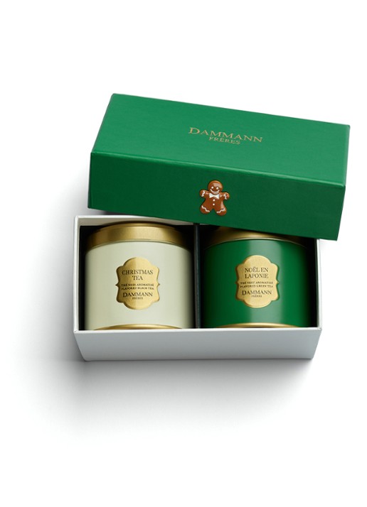 DAMMANN Frères Let It Snow losse thee in geschenkverpakking 2 x 40 gram
