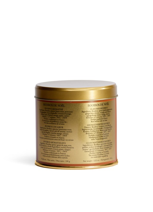 DAMMANN Frères Rooibos De Nöel losse thee 100 gram - achterkant undefined