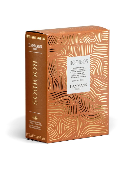 DAMMANN Frères Rooibos theezakjes in geschenkdoos 20 stuks - voorkant 2 undefined