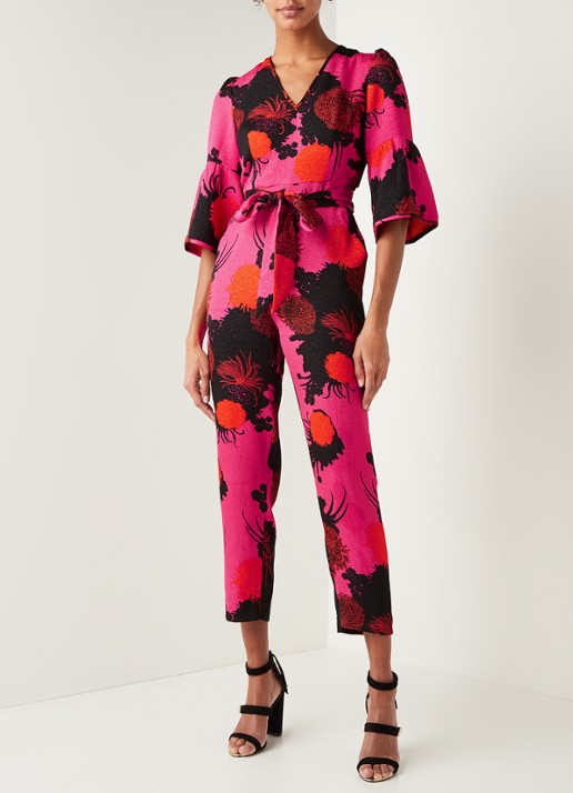 Damsel in a Dress Annora jumpsuit met bloemenprint - detail 4 roze