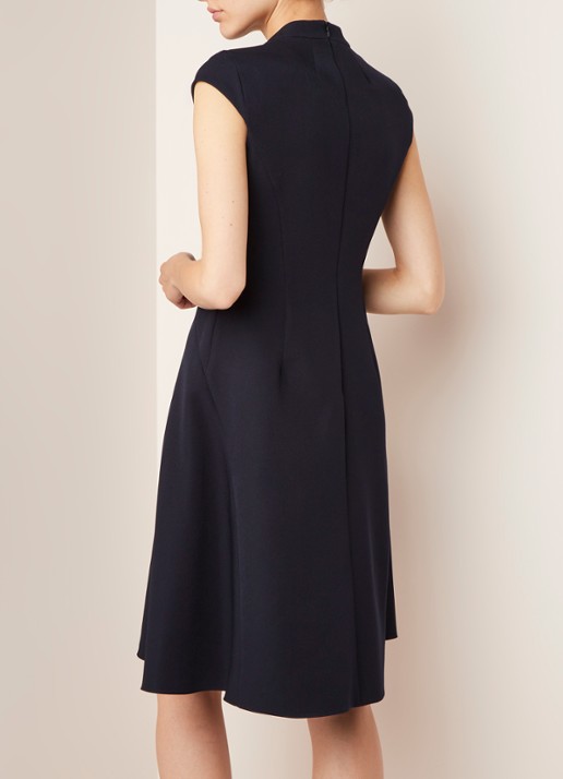 Damsel in a Dress Tansie Dress Navy 08 - achterkant donkerblauw