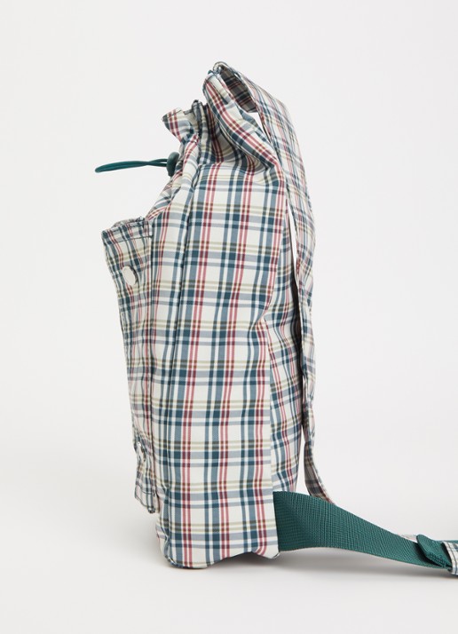 Damson Madder Matilda crossbodytas met ruitdessin  - detail 3 groen