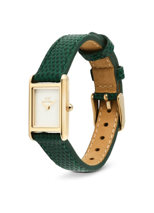 Daniel Wellington Bound mini horloge DW00100906 - detail groen