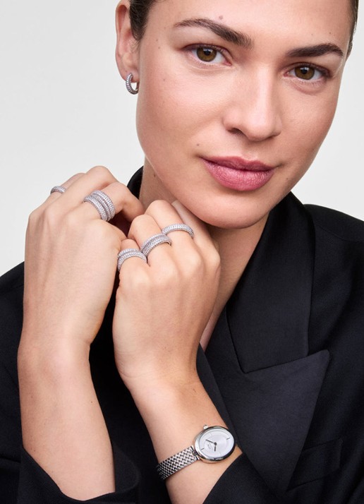 Daniel Wellington Juliette horloge DW00100884 - voorkant 2 zilver