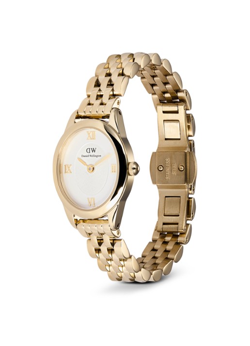 Daniel Wellington Ophelia Mini horloge DW00100803 - detail goud