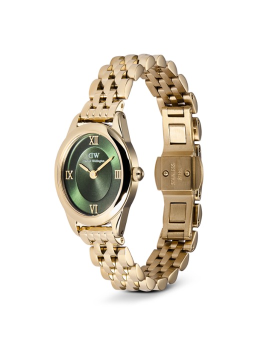 Daniel Wellington Ophelia Mini horloge DW00100804 - detail goud