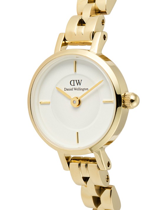 Daniel Wellington Petite Mini Arch-3 Link horloge DW00100855 - detail 2 goud