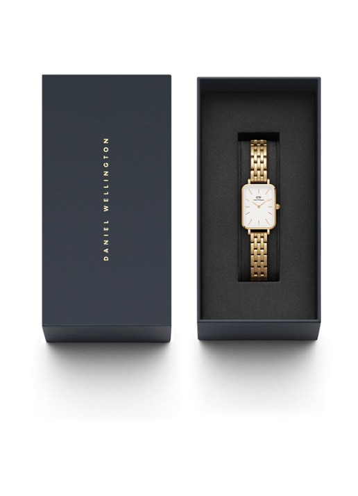 Daniel Wellington Quadro Link horloge DW00100622 - detail 4 goud