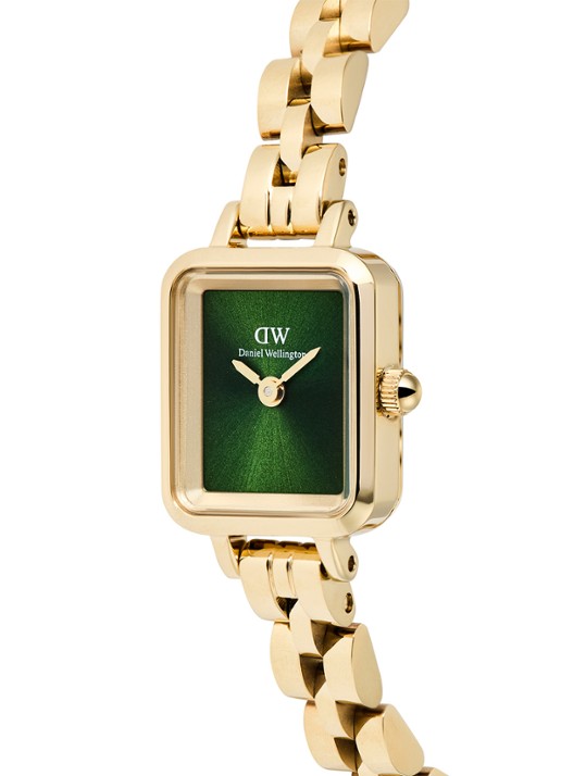Daniel Wellington Quadro Mini Arch 3-Link horloge DW00100852 - detail 3 goud