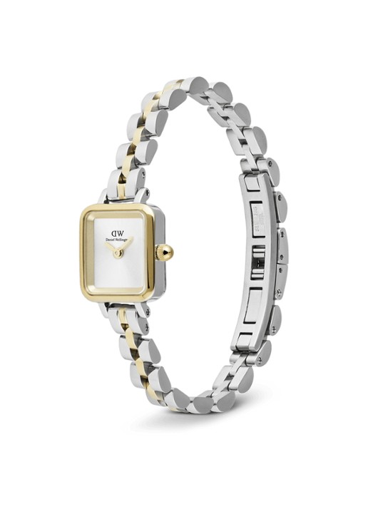 Daniel Wellington Quadro mini horloge DW00100925 - detail 2 zilver