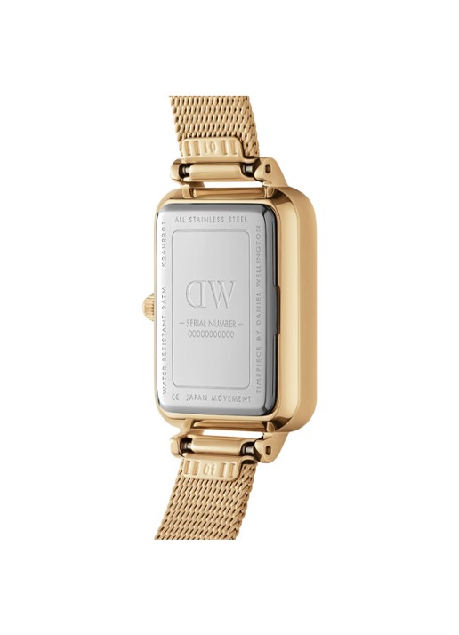 Daniel Wellington Quadro Pressed Evergold horloge DW00100556 - detail 3 goud