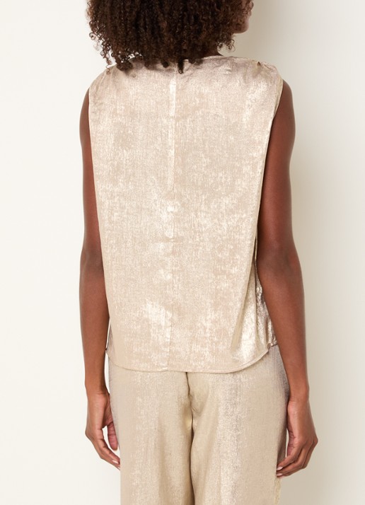 Dante 6 Aurora top met metallic finish - achterkant 3 goud